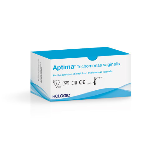 Test Aptima® Trichomonas vaginalis Hologic su sfondo bianco
