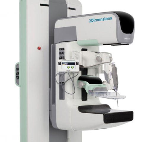 Sistema per Biopsia Mammaria in Posizione Verticale Affirm® Upright Hologic su sfondo bianco