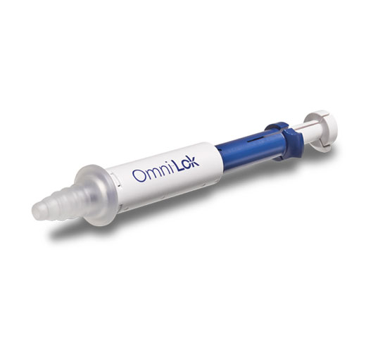 Sistema di Tenuta Cervicale Omni® Lok su sfondo bianco