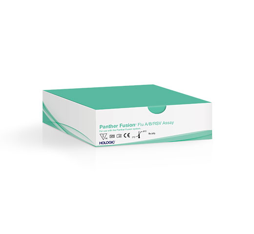 Test Hologic Panther Fusion® Flu A/B/RSV su sfondo bianco