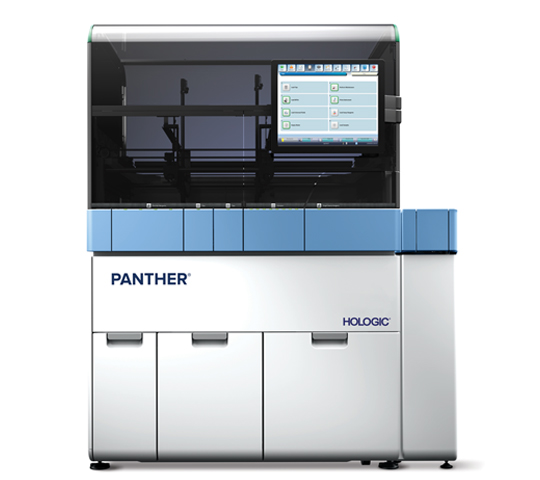 Hologic Panther® Plus su sfondo bianco