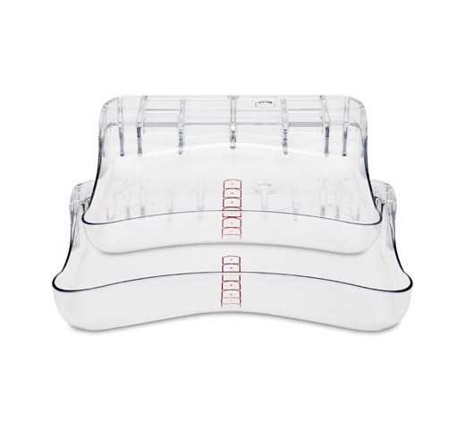 Sistema di Compressione della Mammella SmartCurve™ su sfondo bianco