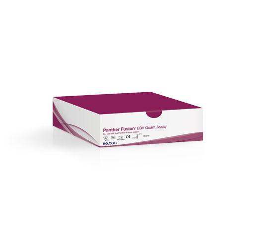 Test Hologic Panther Fusion® EBV Quant su sfondo bianco