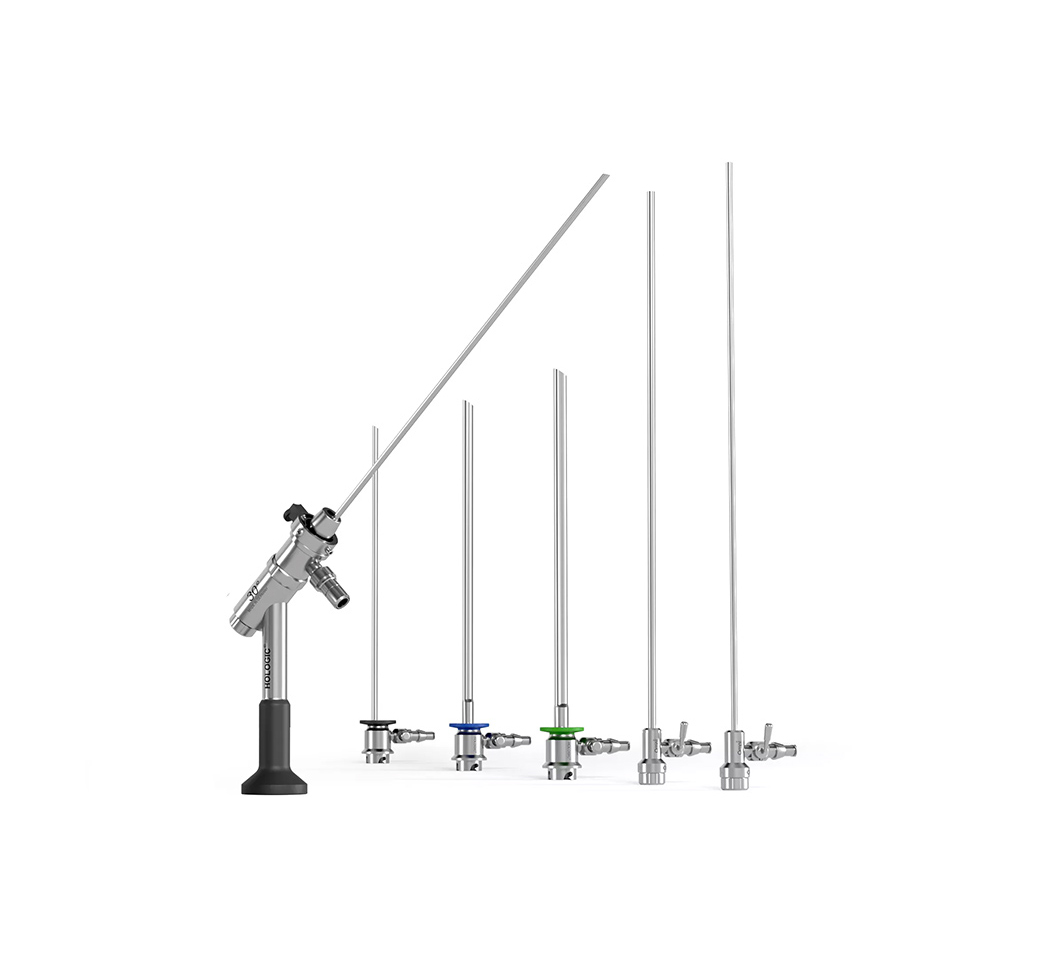 Isteroscopi Omni® su sfondo bianco