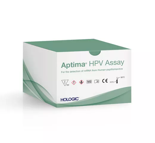 Test Aptima® HPV su sfondo bianco