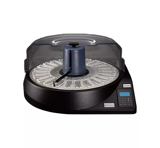 ThinPrep Compass Stainer su sfondo bianco