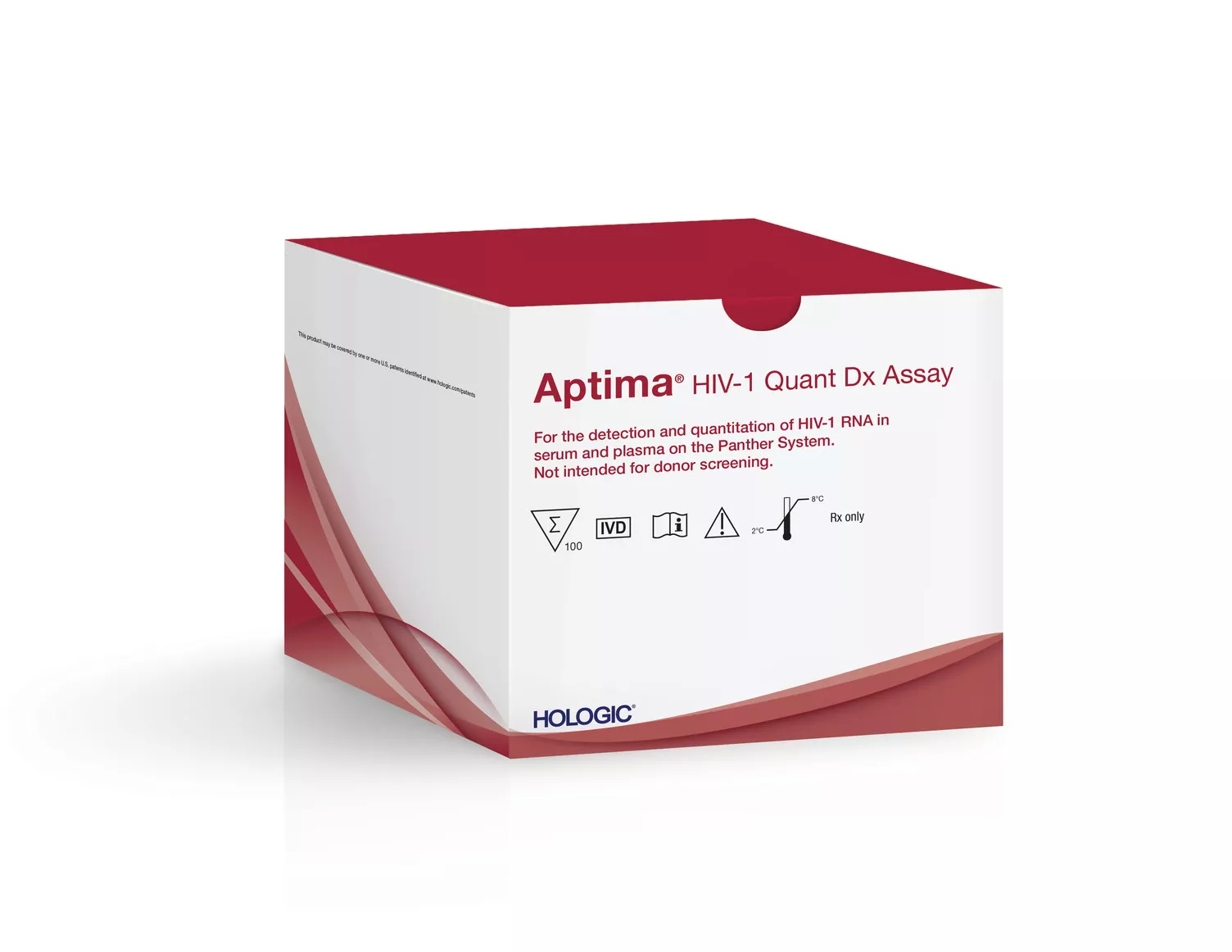 Immagine di Aptima™ HIV-1 Quant Dx Assay su sfondo bianco