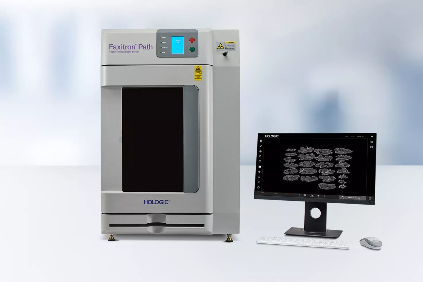 Hologic Faxitron® Path Sistema per la radiografia dei campioni di tessuto su sfondo bianco