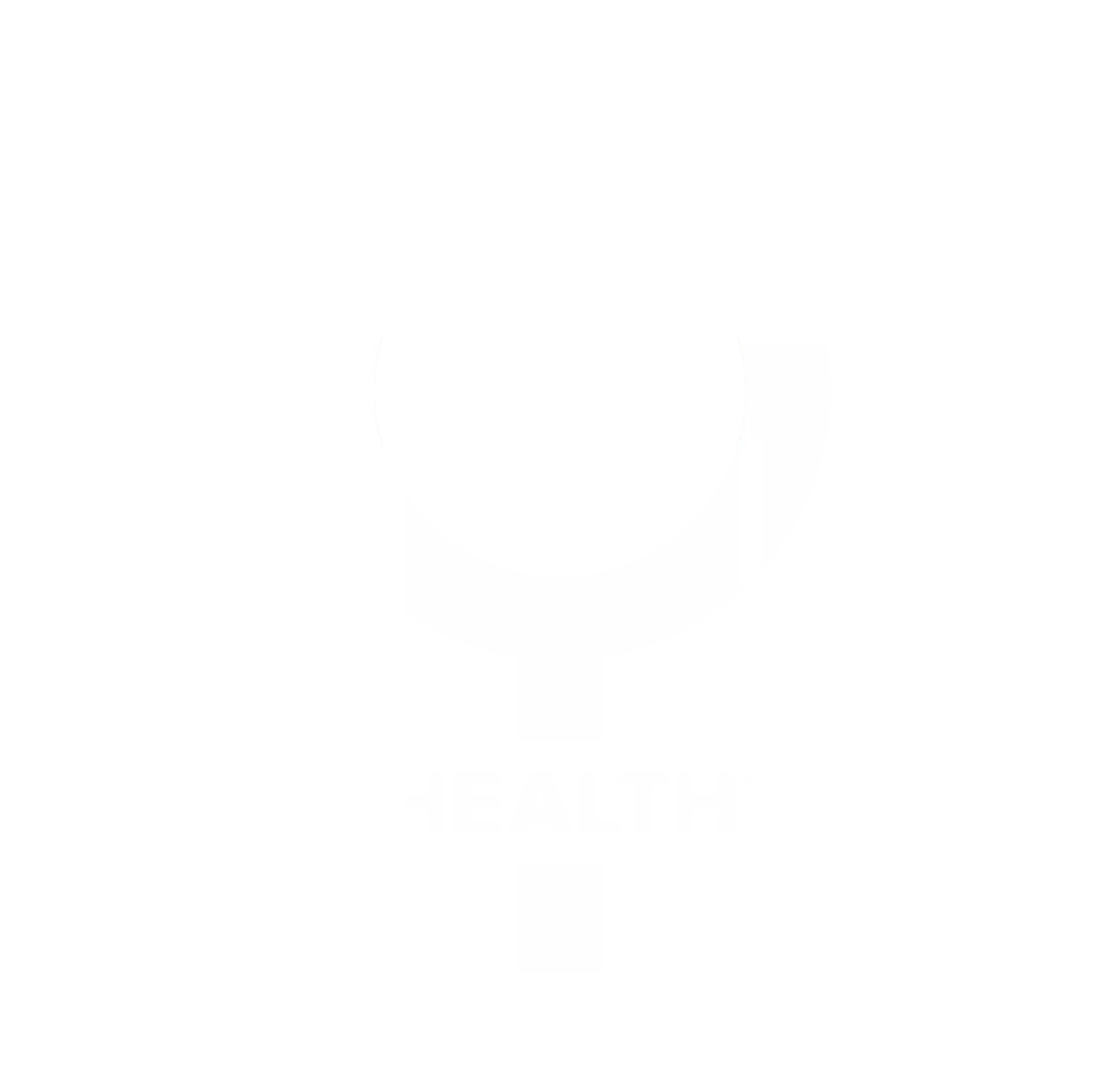 Logo Salute bianco su sfondo chiaro