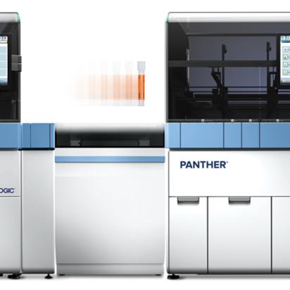 Hologic Panther® Trax su sfondo bianco